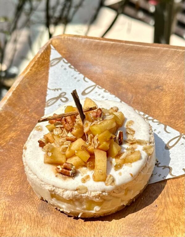Cheesecake de manzana fit - Image 3