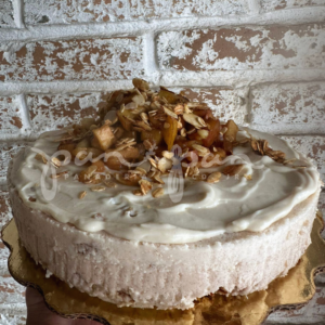 Cheesecake de manzana fit